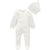 Purebaby Zip Growsuit & Hat Set, Blue Bear