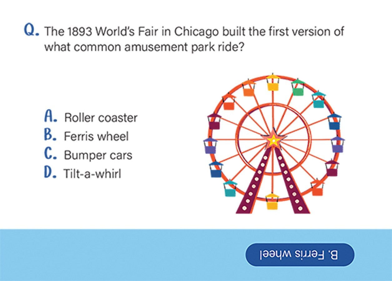 Cottage Door Press Q&A America (100 Trivia Cards)