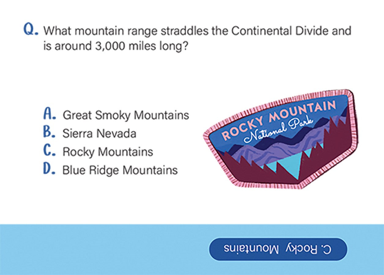 Cottage Door Press Q&A America (100 Trivia Cards)