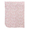 Baby Club Chic Velvet Petals Printed Pima Blanket with Ruffle