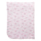 Baby Club Chic Tiny Bunch of Roses Printed Pima Blanket with Ruffle