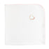 Baby Club Chic Sweet Heart Receiving Blanket with Pink Crochet