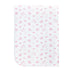 Tiny Baby Toys Printed Receiving Blanket, Pink