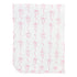 Baby Club Chic Coquette Bows Printed Pima Blanket with Ruffle
