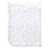 Tiny Rosebud Printed Receiving Blanket with Ruffles