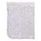 Baby Club Chic Tiny Soft Floral Printed Pima Blanket with Ruffle