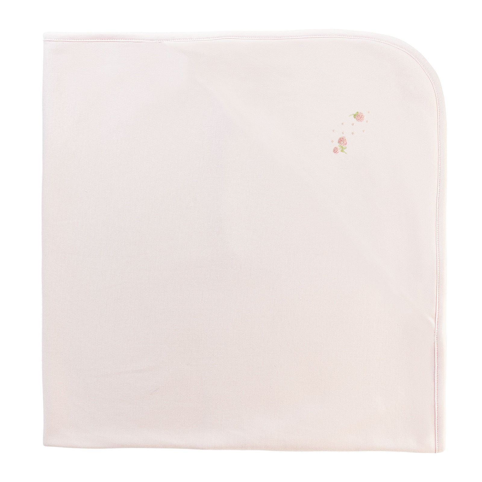 Baby Club Chic Spring Flowers Pink Receiving Blanket