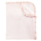 Sweet Roses Ruffled Receiving Blanket w/Embroidery