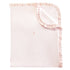 Sweet Roses Ruffled Receiving Blanket w/Embroidery