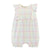 Baby Club Chic Gingham Sunshine Romper with Ruffles