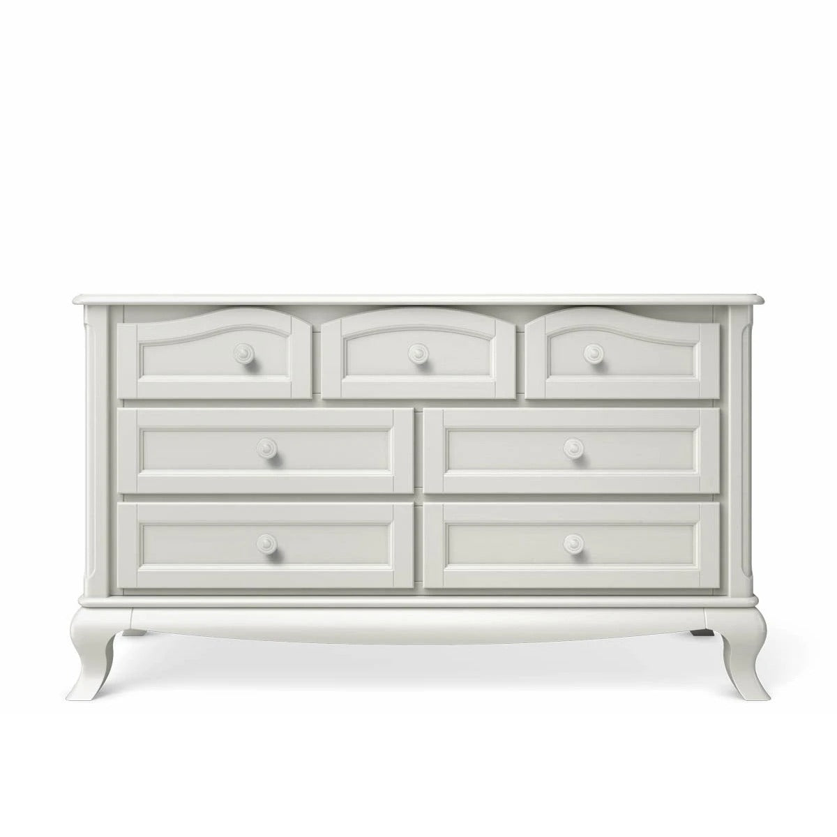 Double Dresser Solid White