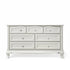 Double Dresser Solid White