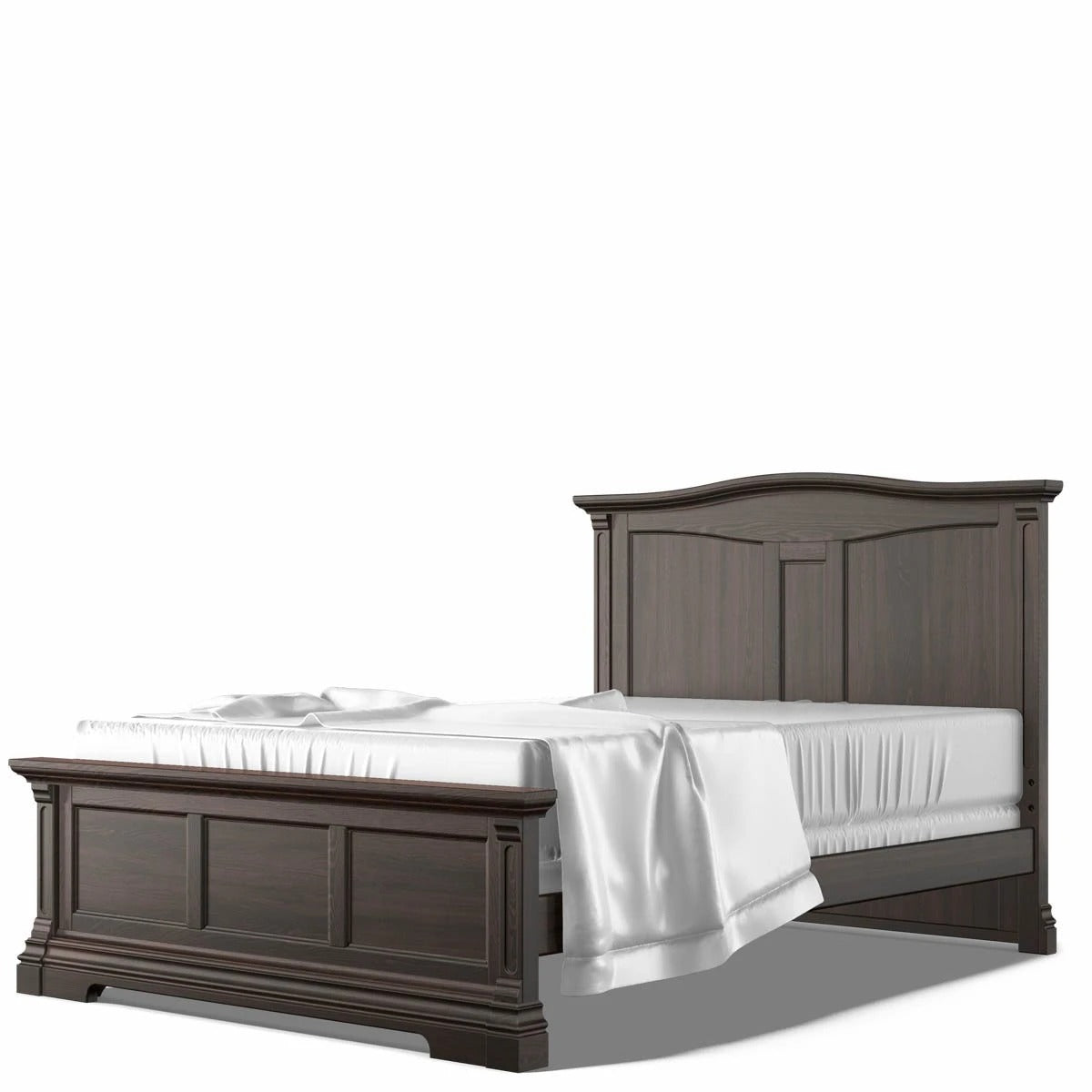 Imperio Full Bed, Solid Back Bruno Rosso