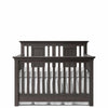 Convertible Crib Open Back Oil Grey