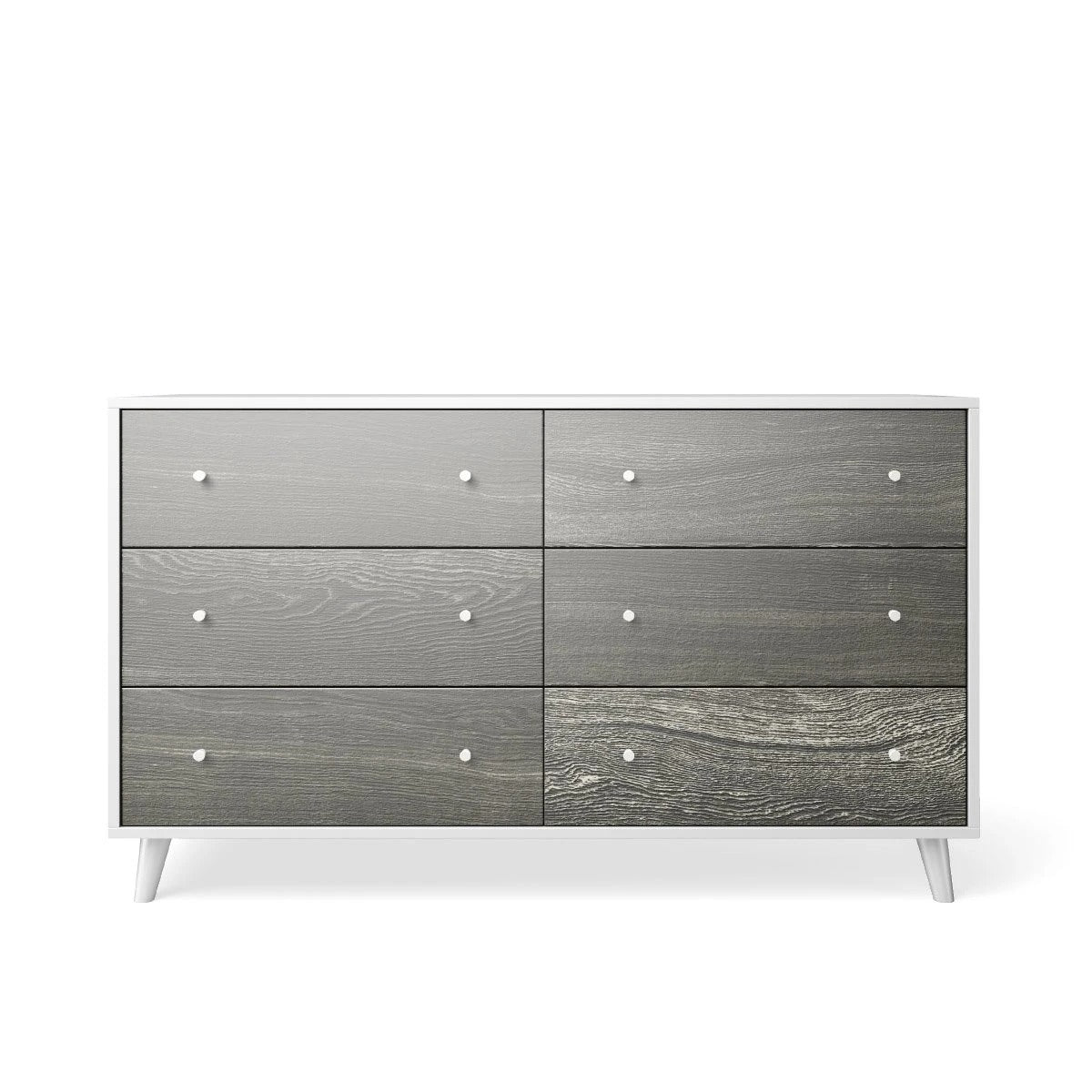 Double Dresser Silver Frost