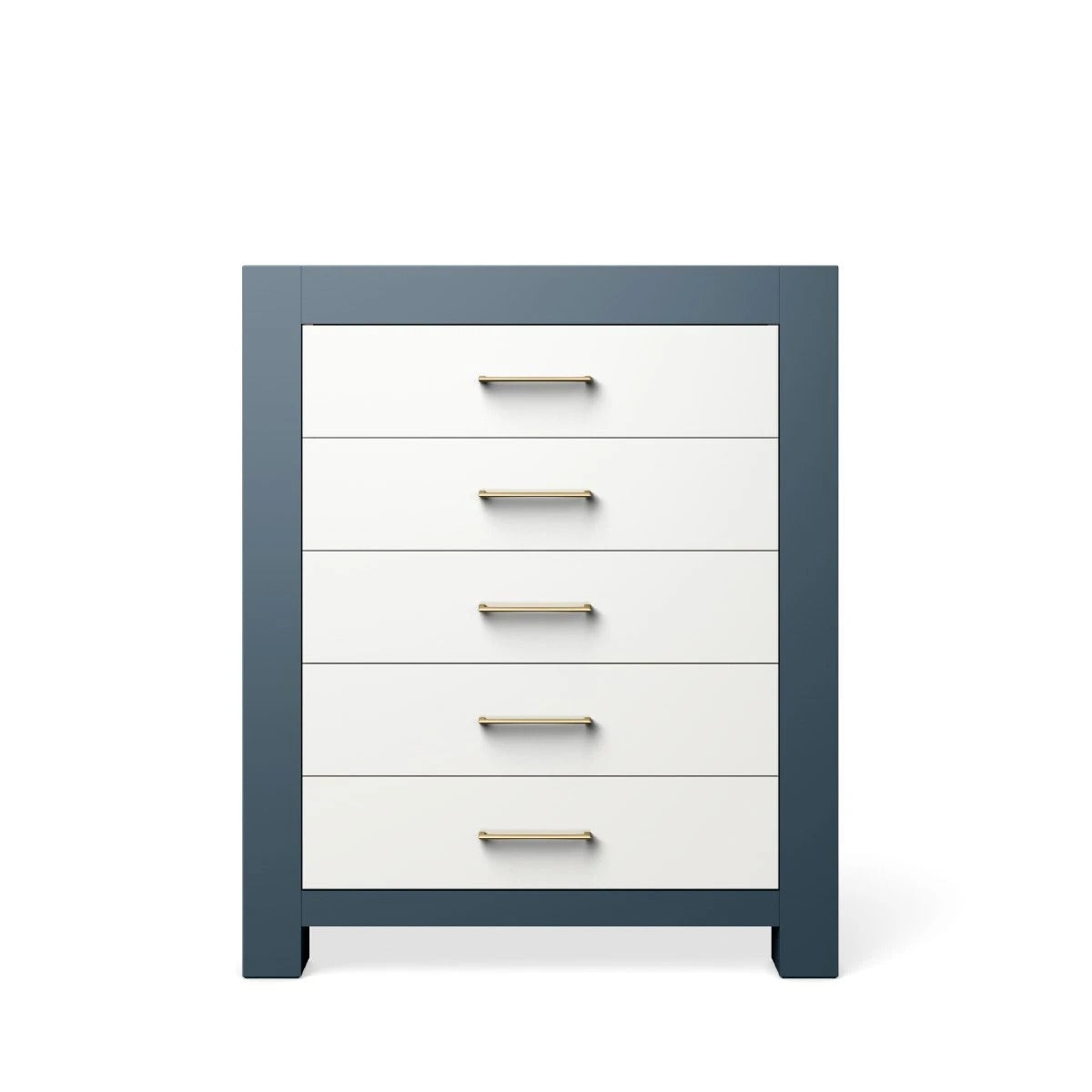 Tall Chest Navy with Solid White