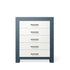 Tall Chest Navy with Solid White