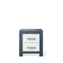 Nightstand Navy with Solid White