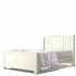 Full Bed Open Back Bianco Satinato