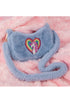Great Pretenders Rainbow Cuddle Crossbody Purse, Periwinkle