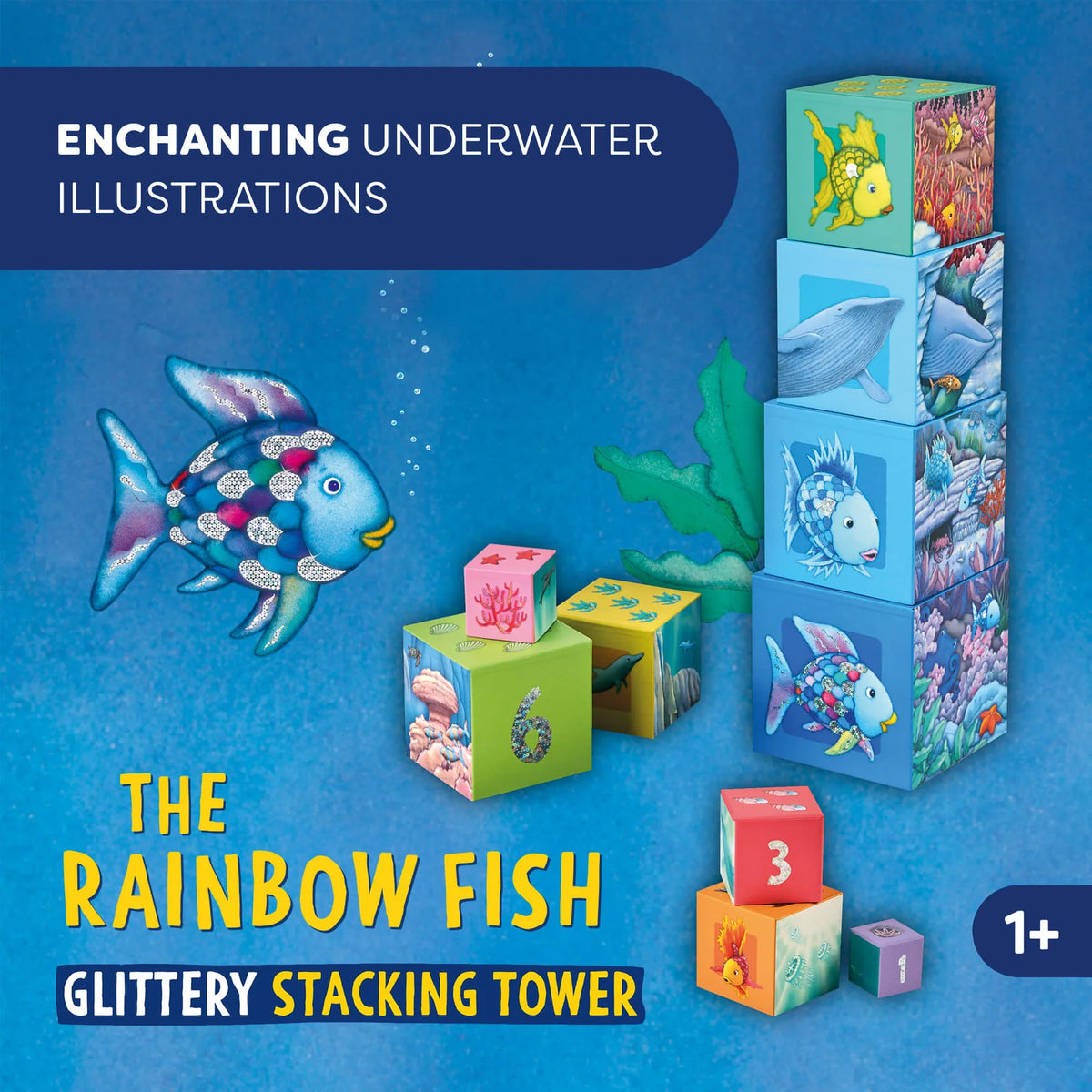 Haba Rainbow Fish Stacking & Nesting Cubes