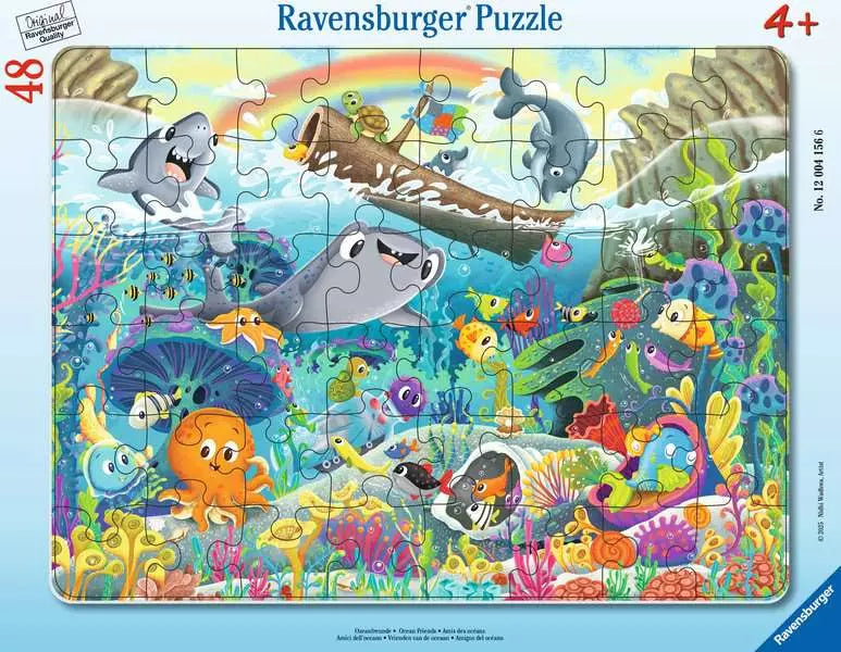Ravensburger Children's Puzzle Ocean Friends 48PC