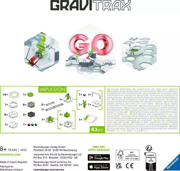Ravensburger GraviTrax BASE - GO Impulsion