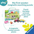 Ravensburger Magnetic Wooden Count & Play Puzzle: On the Farm