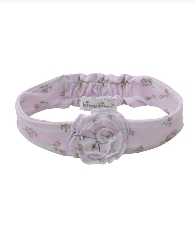 Ribbon Stripe Bouquet Headband