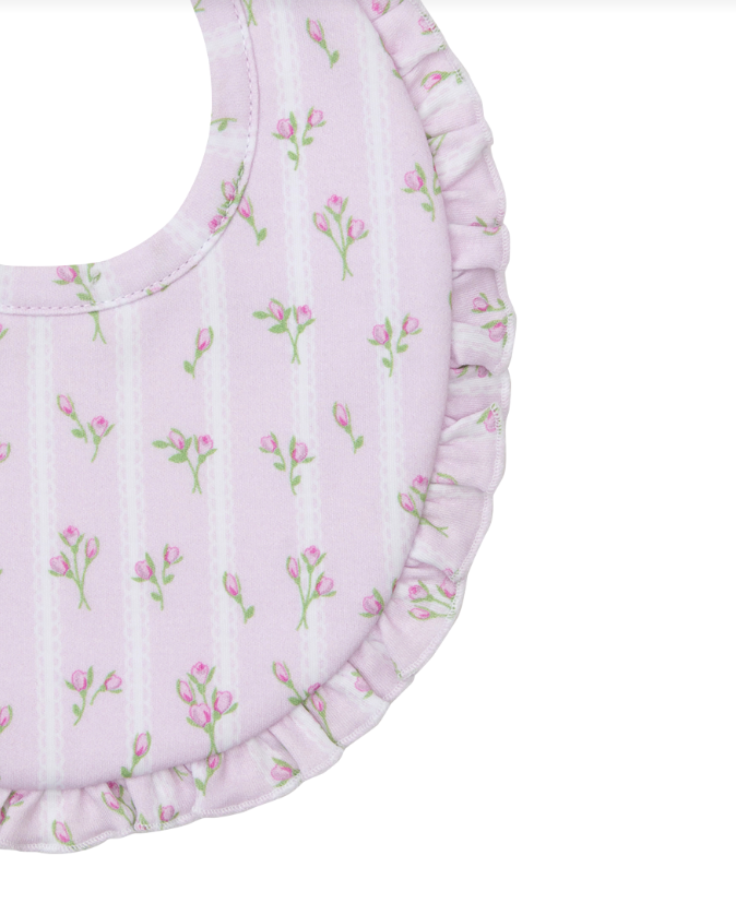 Ribbon Stripe Bouquets, Ruffle Bib
