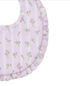 Ribbon Stripe Bouquets, Ruffle Bib