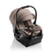 Romer Juni Infant Car Seat with Versa Base, SecureLoc Technology, Luxury Cover, Truffle