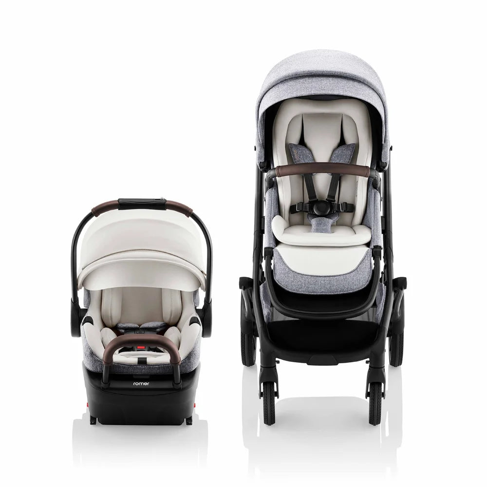 Romer Juni Infant Car Seat + Tura Stroller Travel System