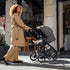 Romer Juni & Tura Travel System, Infant Car Seat & Stroller Set With Versa Base — Peppercorn