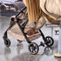 Romer Lani Ultra-Compact Travel Stroller, Lightweight Design With Seawool Fabric, Truffle