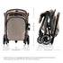 Romer Lani Ultra-Compact Travel Stroller, Lightweight Design With Seawool Fabric, Truffle