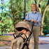 Romer Lani Ultra-Compact Travel Stroller, Lightweight Design With Seawool Fabric, Truffle