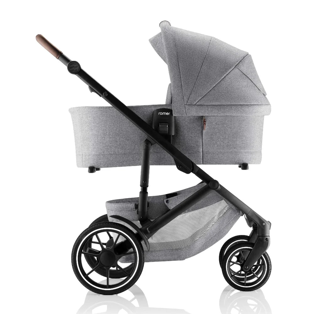 Romer Sera Bassinet for Tura Stroller, Portable Baby Bassinet, Pearl