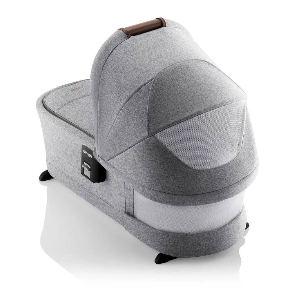 Romer Sera Bassinet for Tura Stroller, Portable Baby Bassinet, Pearl