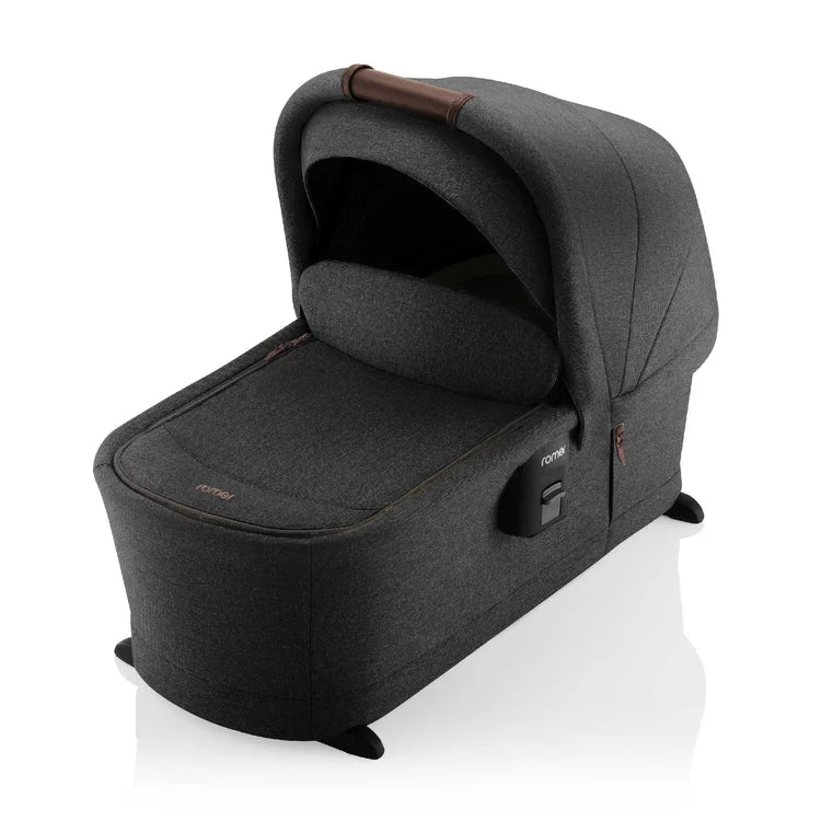 Romer Sera Bassinet for Tura Stroller, Portable Baby Bassinet, Peppercorn