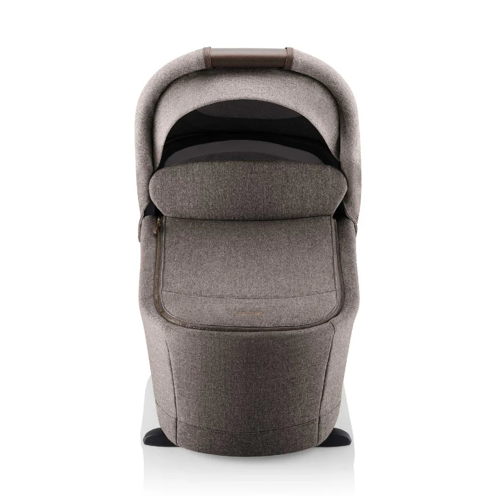 Romer Sera Bassinet for Tura Stroller, Portable Baby Bassinet, Truffle