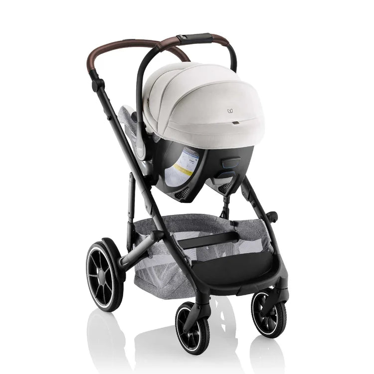 Romer Tura Stroller, Portable Toddler and Baby Stroller, Pearl