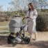 Romer Tura Stroller, Portable Toddler and Baby Stroller, Pearl