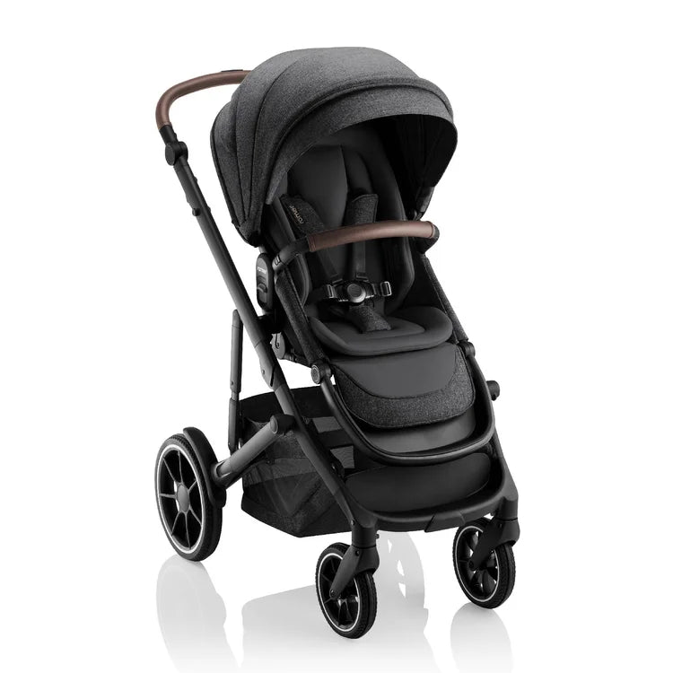Romer Tura Stroller, Portable Toddler and Baby Stroller, Peppercorn