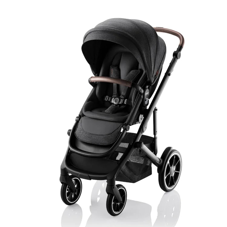 Romer Tura Stroller, Portable Toddler and Baby Stroller, Peppercorn