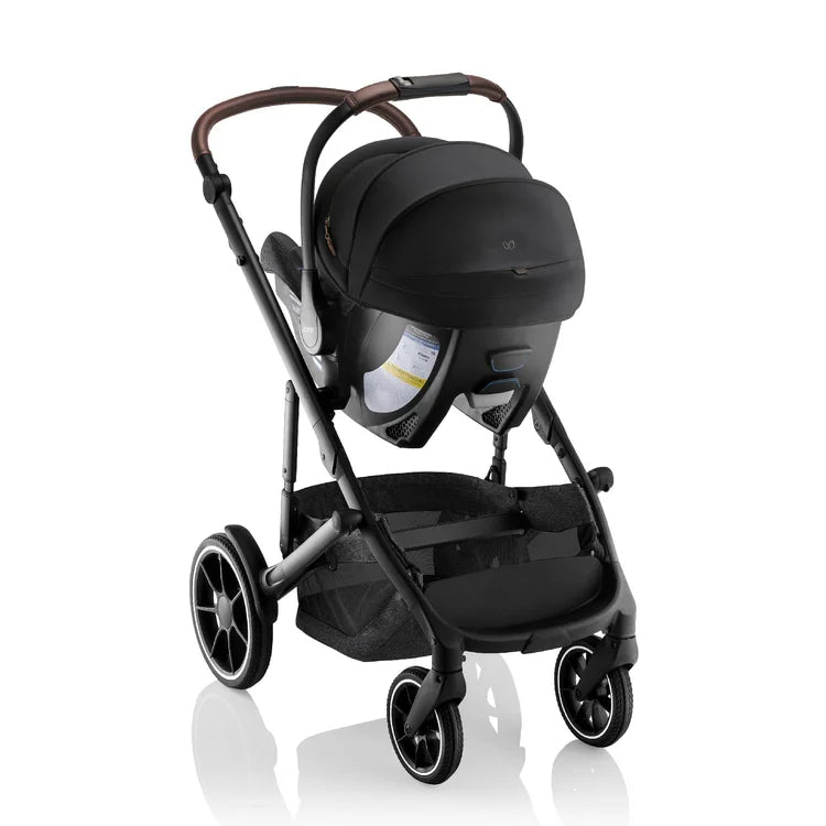 Romer Tura Stroller, Portable Toddler and Baby Stroller, Peppercorn