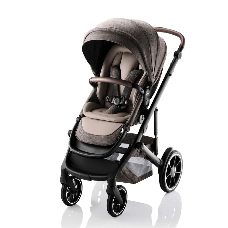 Romer Tura Stroller, Portable Toddler and Baby Stroller, Truffle