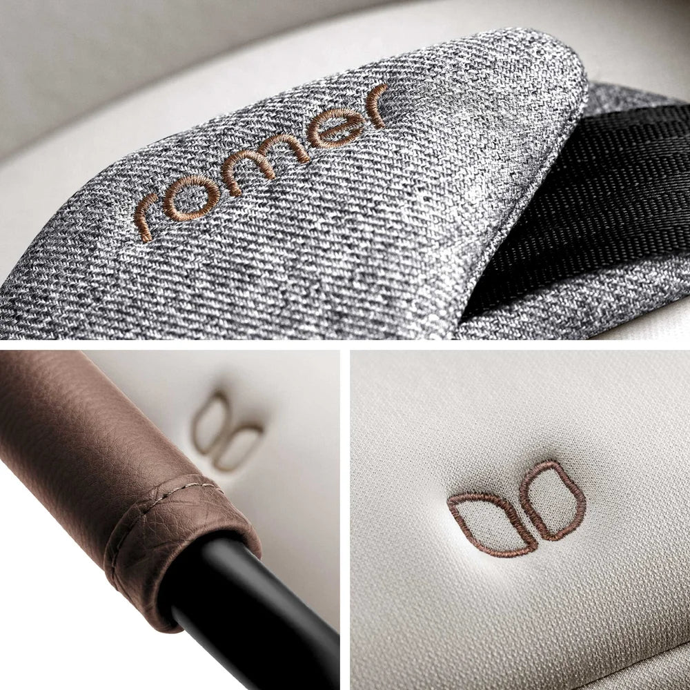 Romer Veni Convertible Car Seat, Two-Stage Car Seat with Slim 17” Design and SecureLoc, Pearl
