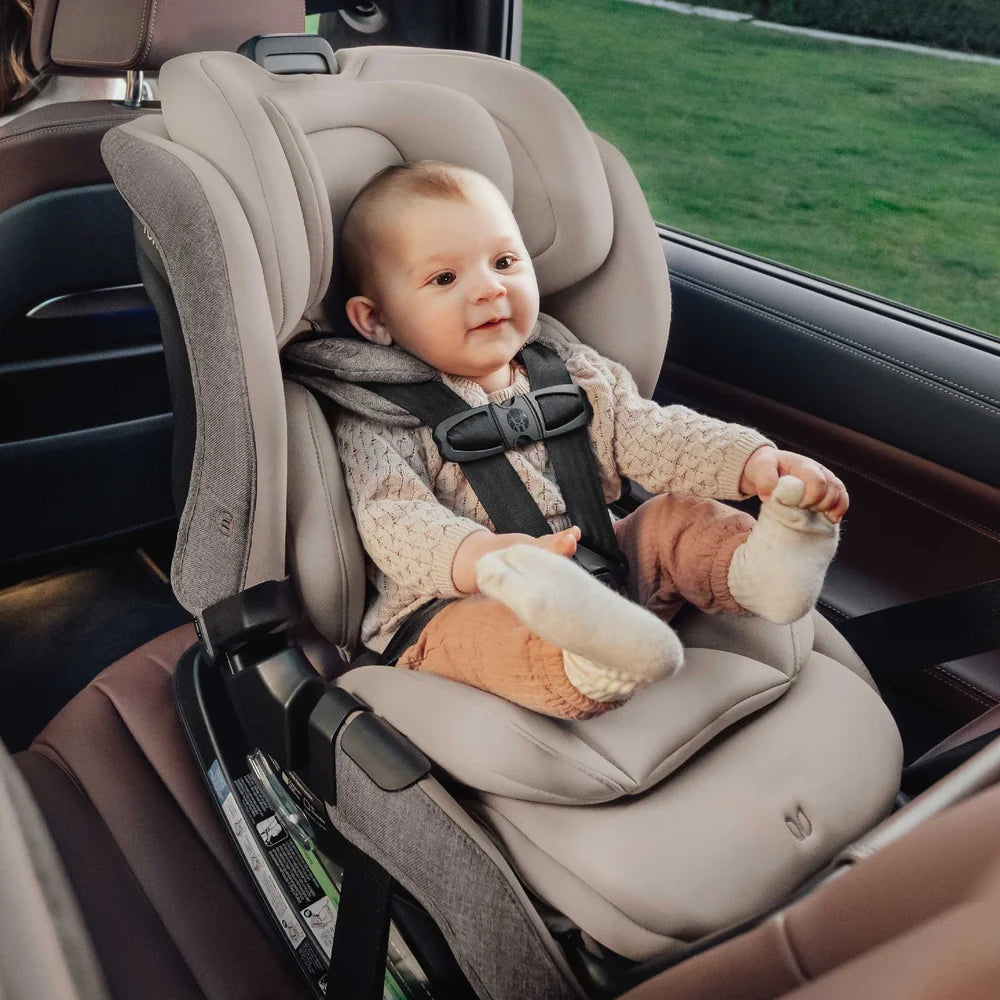 Romer Veni Convertible Car Seat, Two-Stage Car Seat with Slim 17” Design and SecureLoc, Truffle