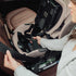 Romer Veni Convertible Car Seat, Two-Stage Car Seat with Slim 17” Design and SecureLoc, Truffle